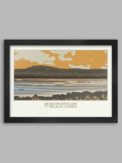 Duddon Estuary and Black Combe - Lake District Poster print Posters The Northern Line 