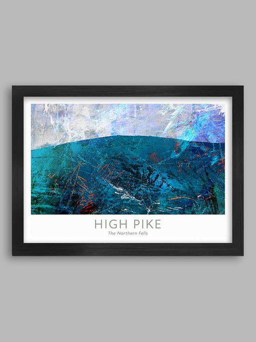 High Pike, Caldbeck - Abstract Poster print Posters The Northern Line 