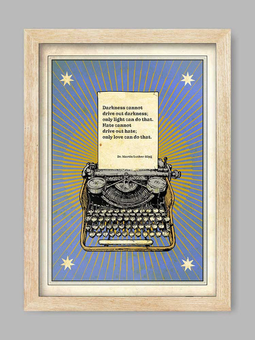 Martin Luther King Jr. Literary Quote Print