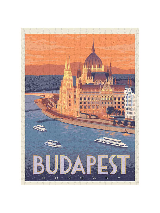 Budapest 500 Piece Puzzle traditional gift Designworks 