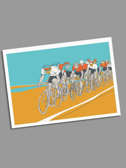 Going for a Spin - Blank Greeting Card card The Northern Line 