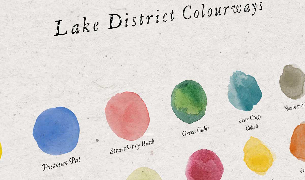 A Hues Hue of Lake District Colours