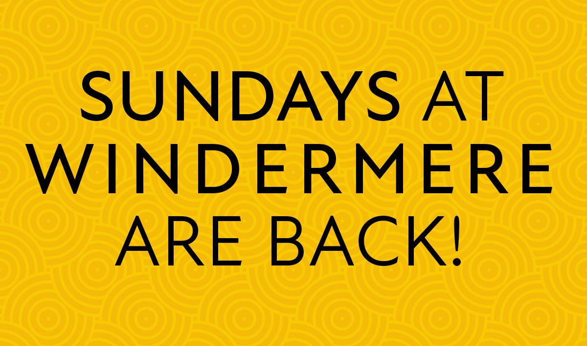 Yay! Sundays are back!