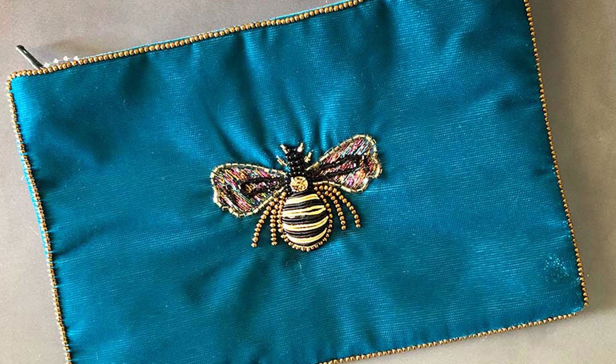 Zip it! Velvet inspiration for Out and About.