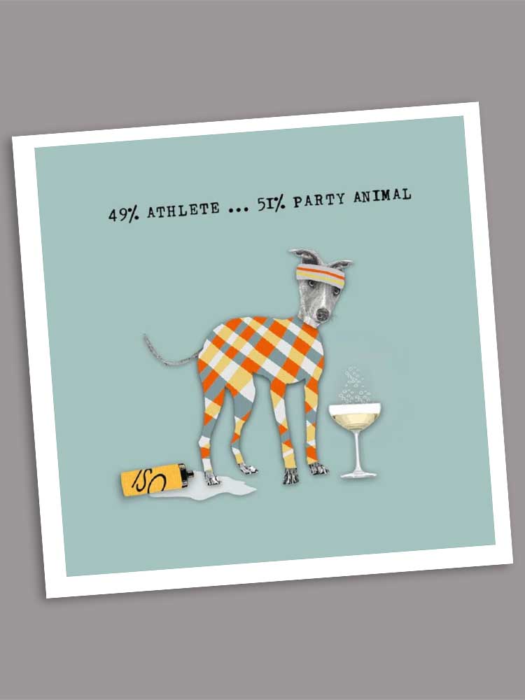 athlete birthday card
