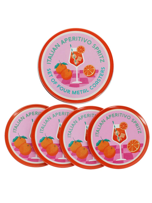 Aperol spritz coasters
