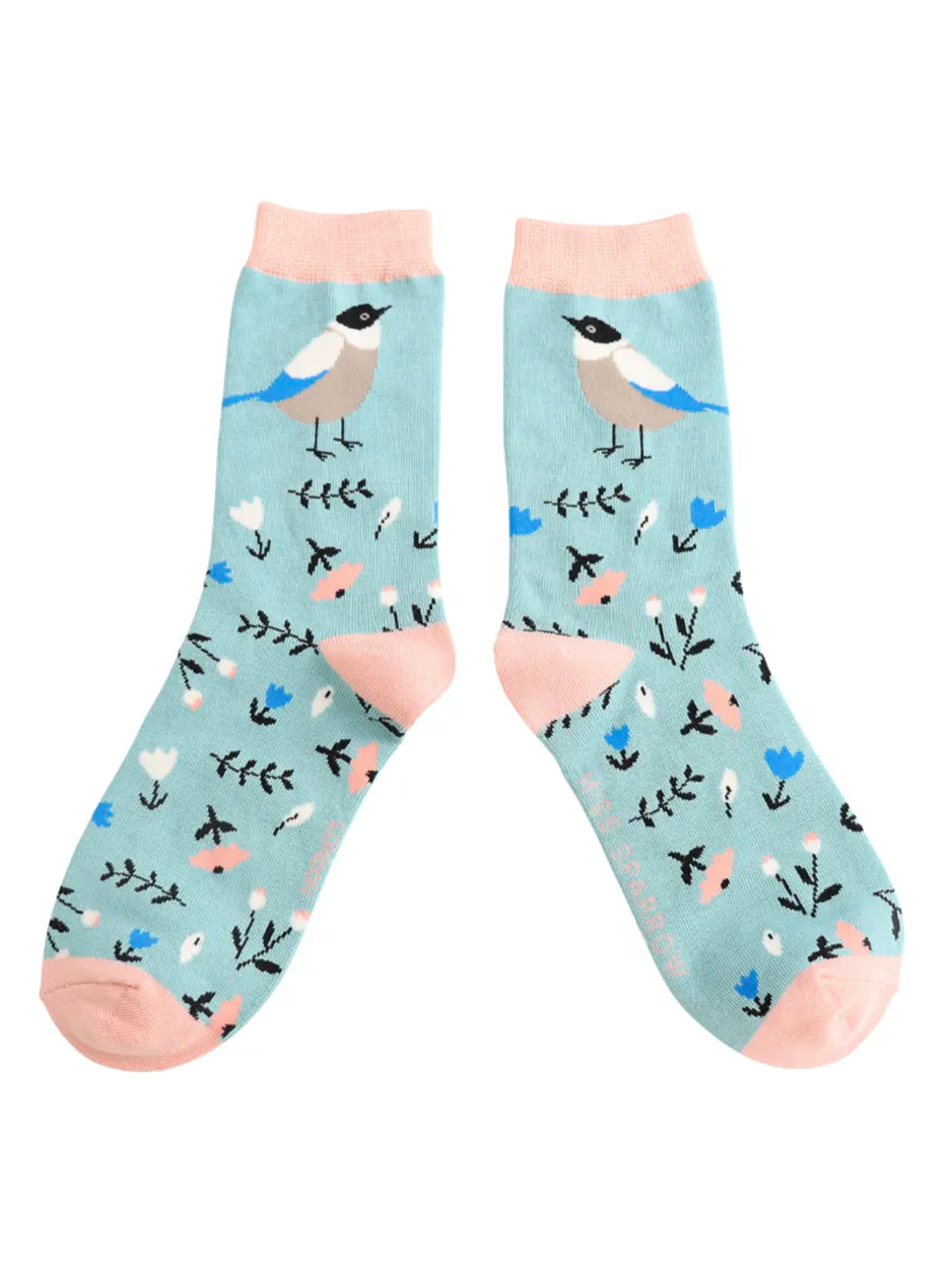 miss sparrow birde socks