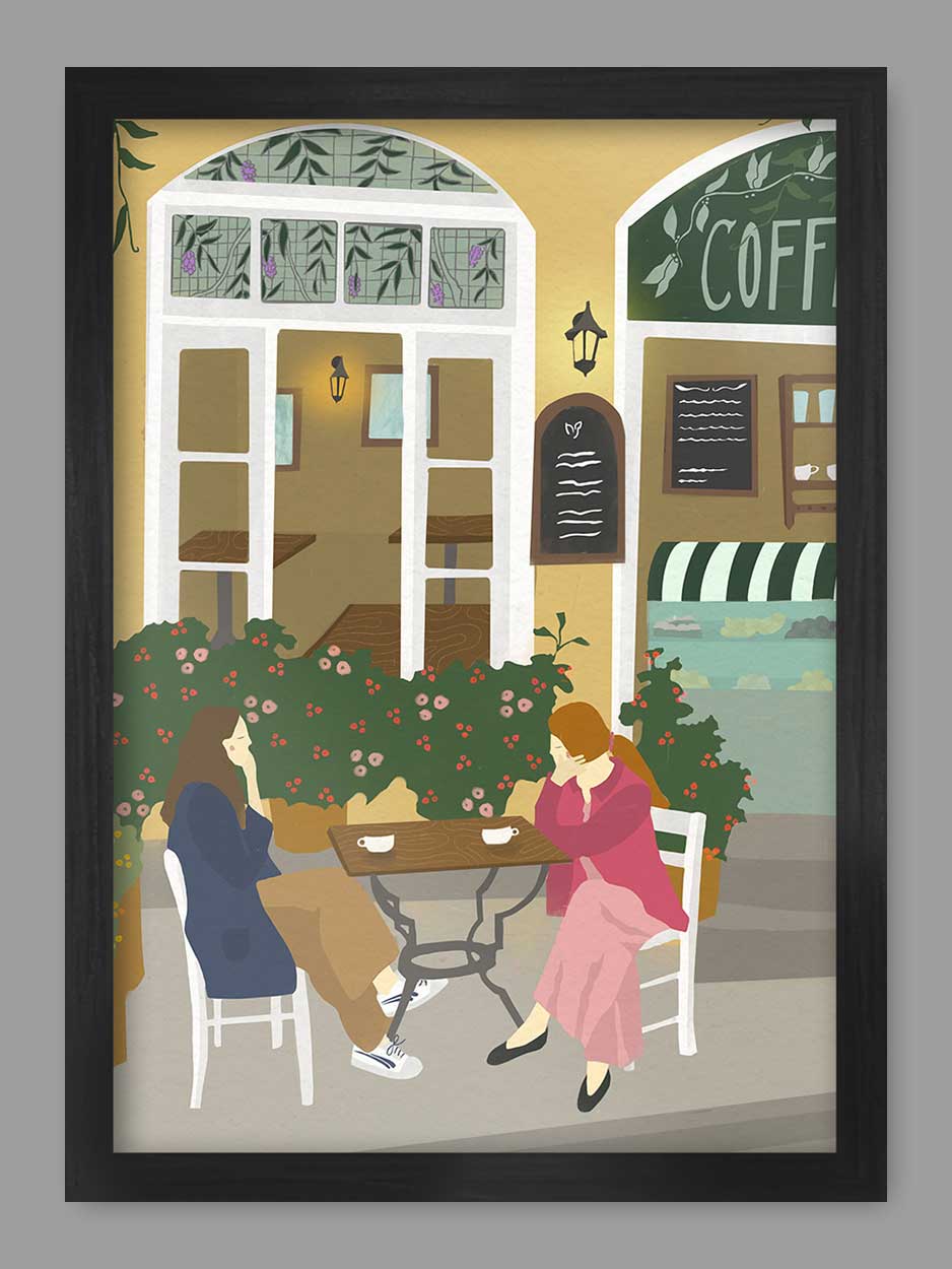 Coffee Shop Print