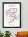 Going Cumberground &nbsp;- Cumbria Poster Print. Our map featuring some of Cumbria's most famous inhabitants. This Cumbria poster print will provide a great talking point as you discover who hails from these parts.