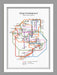 Going Cumberground &nbsp;- Cumbria Poster Print. Our map featuring some of Cumbria's most famous inhabitants. This Cumbria poster print will provide a great talking point as you discover who hails from these parts.