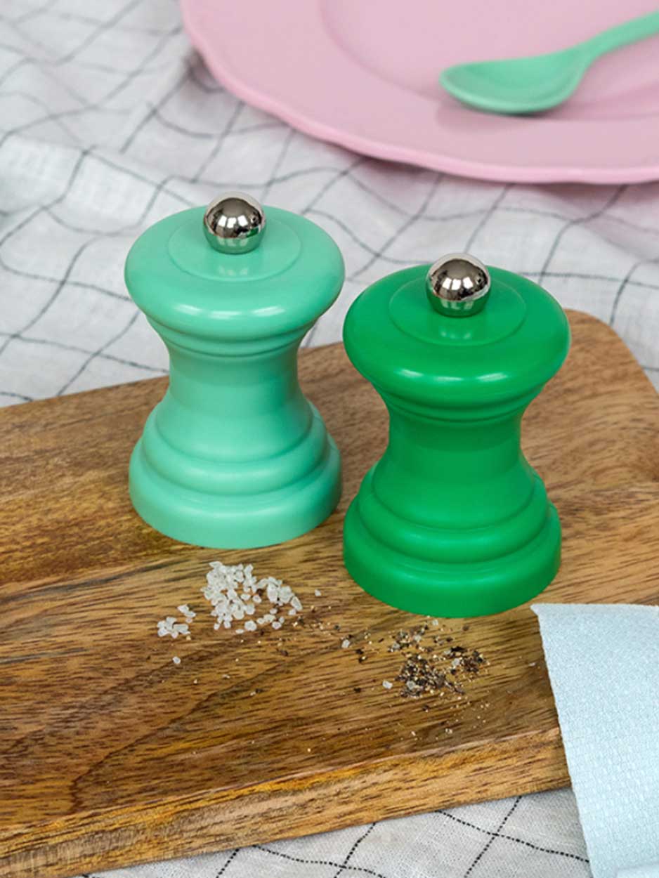 Mini Salt & Pepper Set - Green