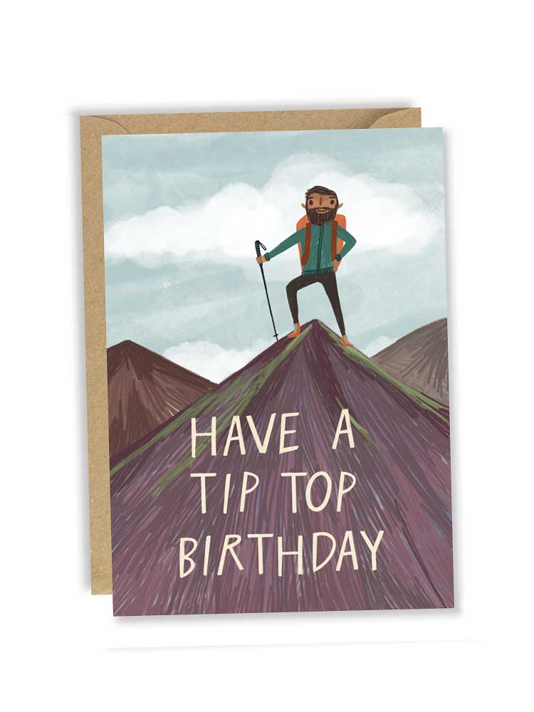 Have a Tip Top Birthday  - Greeting Card
