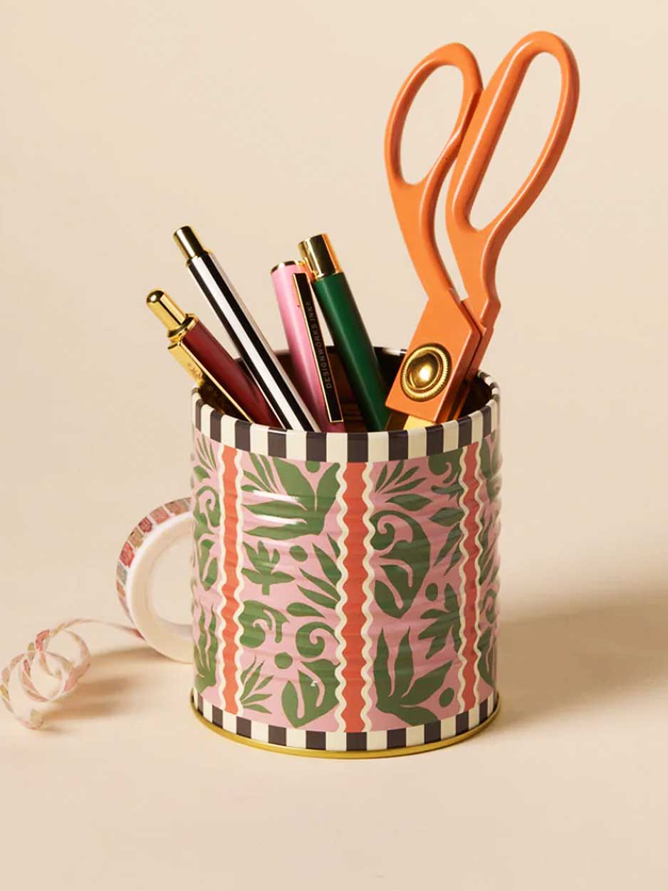 Jungle Pattern Storage Tin