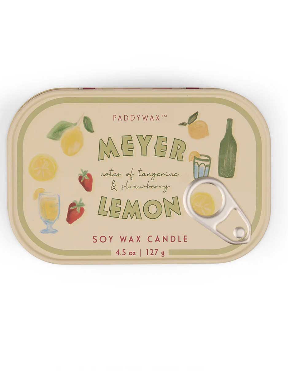Two Wick Bistro Candle Tin - Meyer Lemon