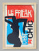 Le Freak - Music Poster Print. Abstract minimalist style. Tres Chic!