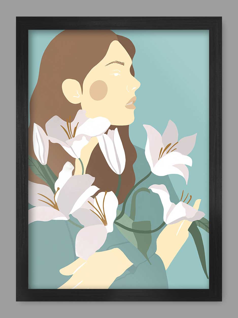 Madonna Lily Print