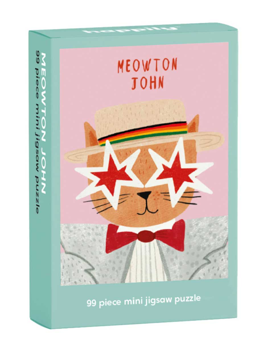 Meowton John - 99 Piece Mini Puzzle