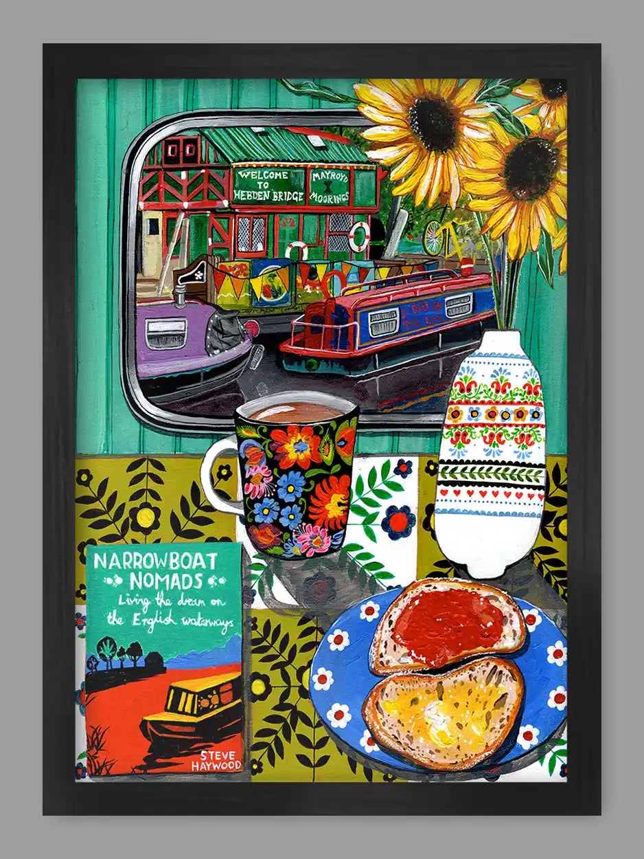 Narrowboat Nomads Print
