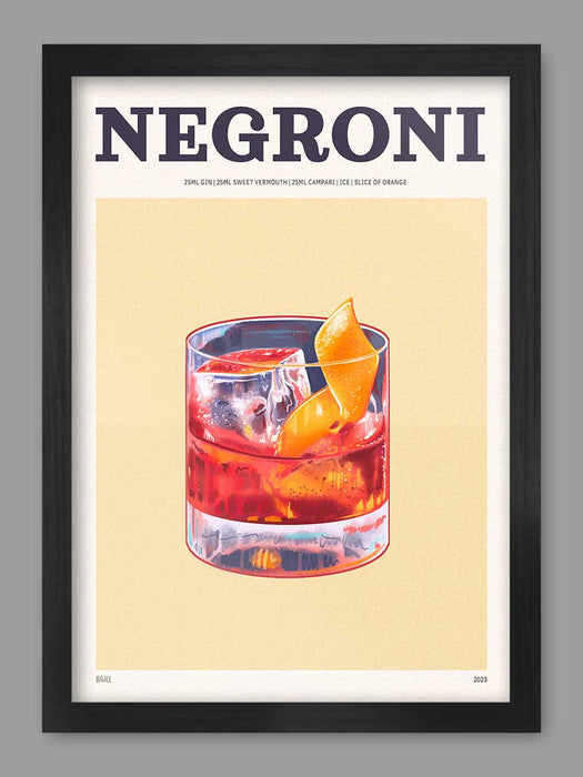 Negroni - Becki Gill Illustration