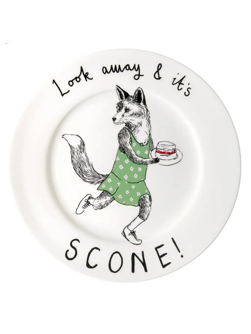 jimbob fox scone plate
