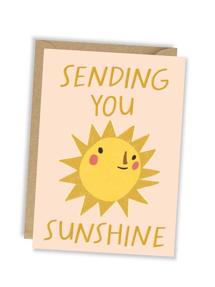 Sending you Sunhsine - Greeting Card