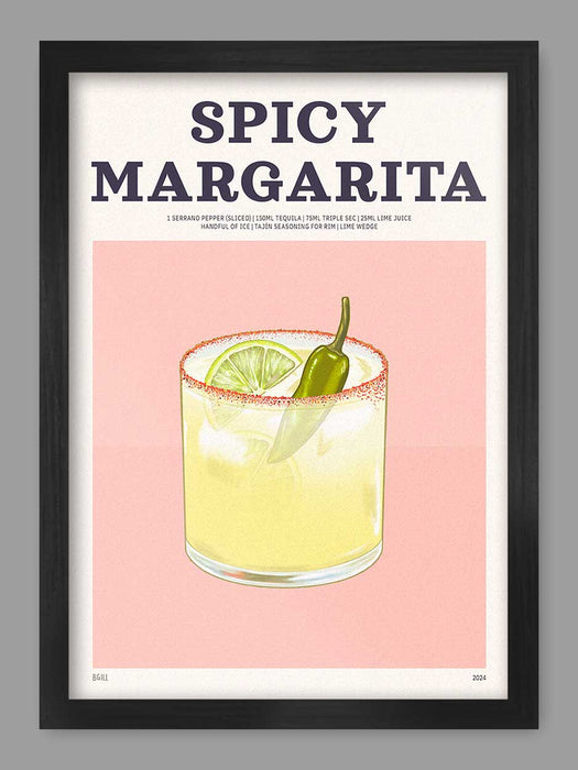 Spicy Margarita - Becki Gill Illustration