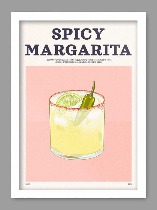 Spicy Margarita - Becki Gill Illustration