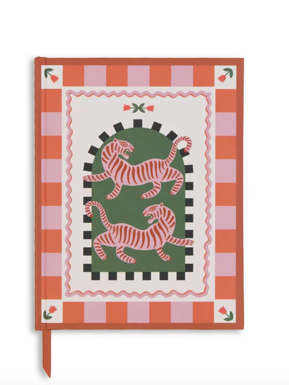 Tiger Illustration - Hardback Notebook