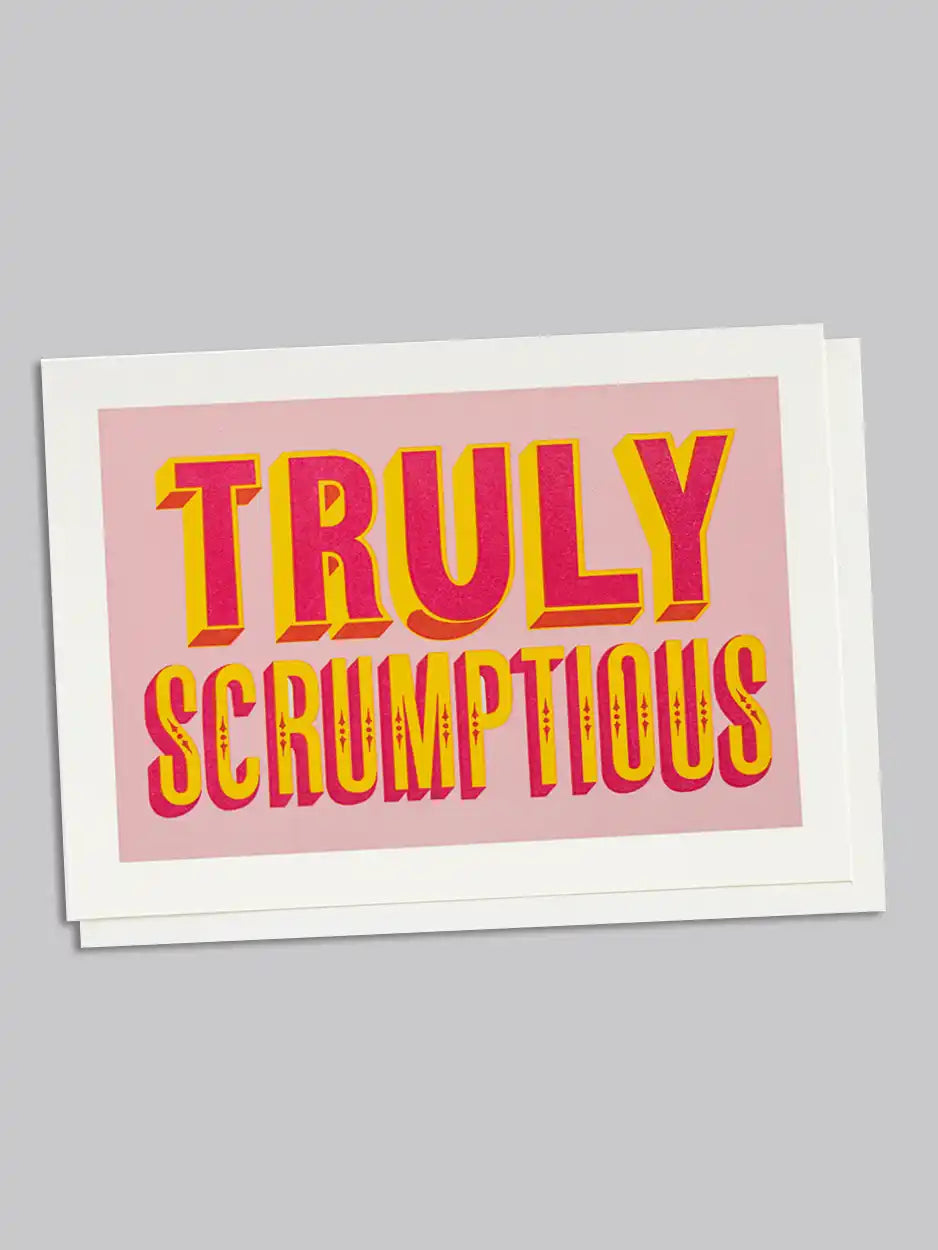 truly scrumptious card