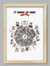 TT Wheel of Fame - Poster Print celebrates some of the TT riders across all eras