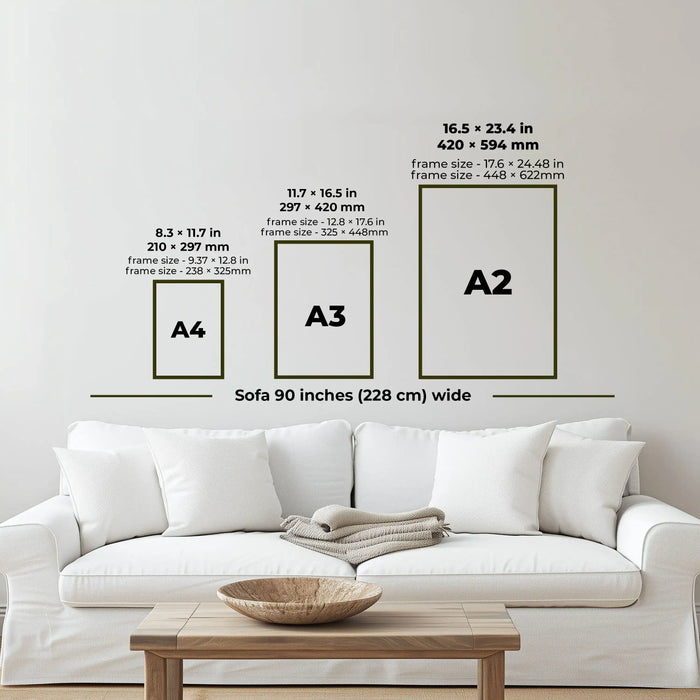 Formula One Racing Circuits - Poster Print