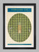 Yorkshire cricket poster. Great Yorkshire cricketers print.