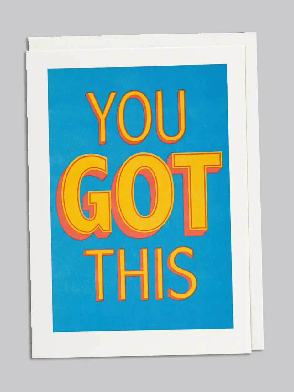 You got this card