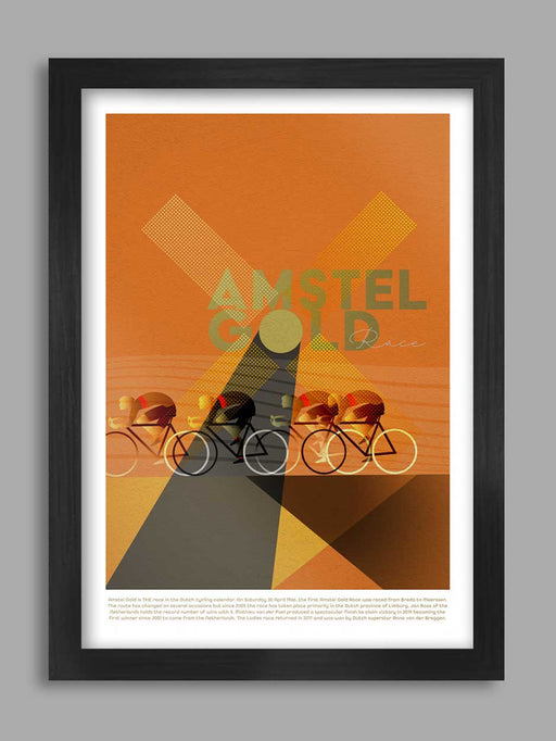 Amstel Gold Race Cycling Poster Print Posters The Northern Line 