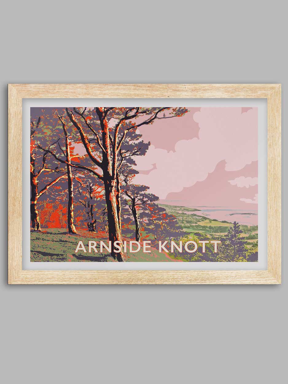 Arnside Knott Poster Print