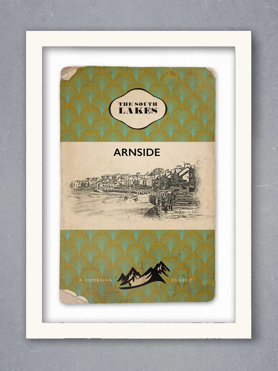 Arnside Vintage Style Poster Print