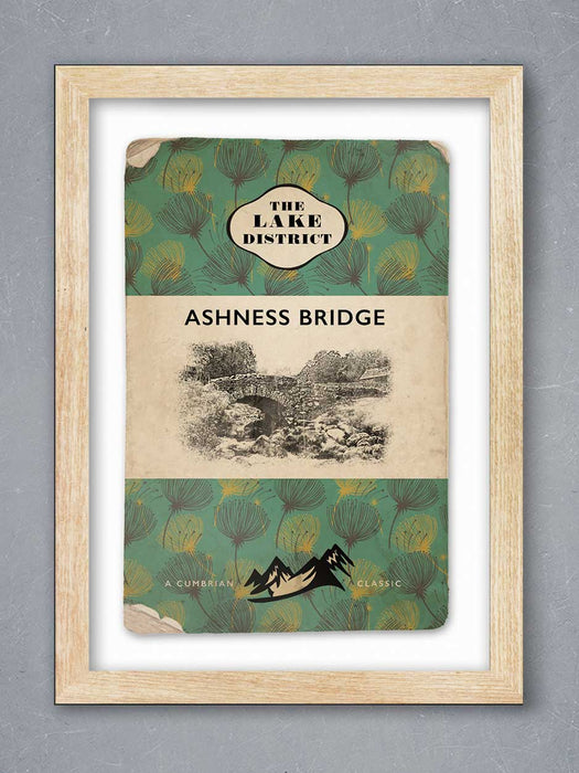 Ashness Bridge 'Cumbrian Classics' Poster print