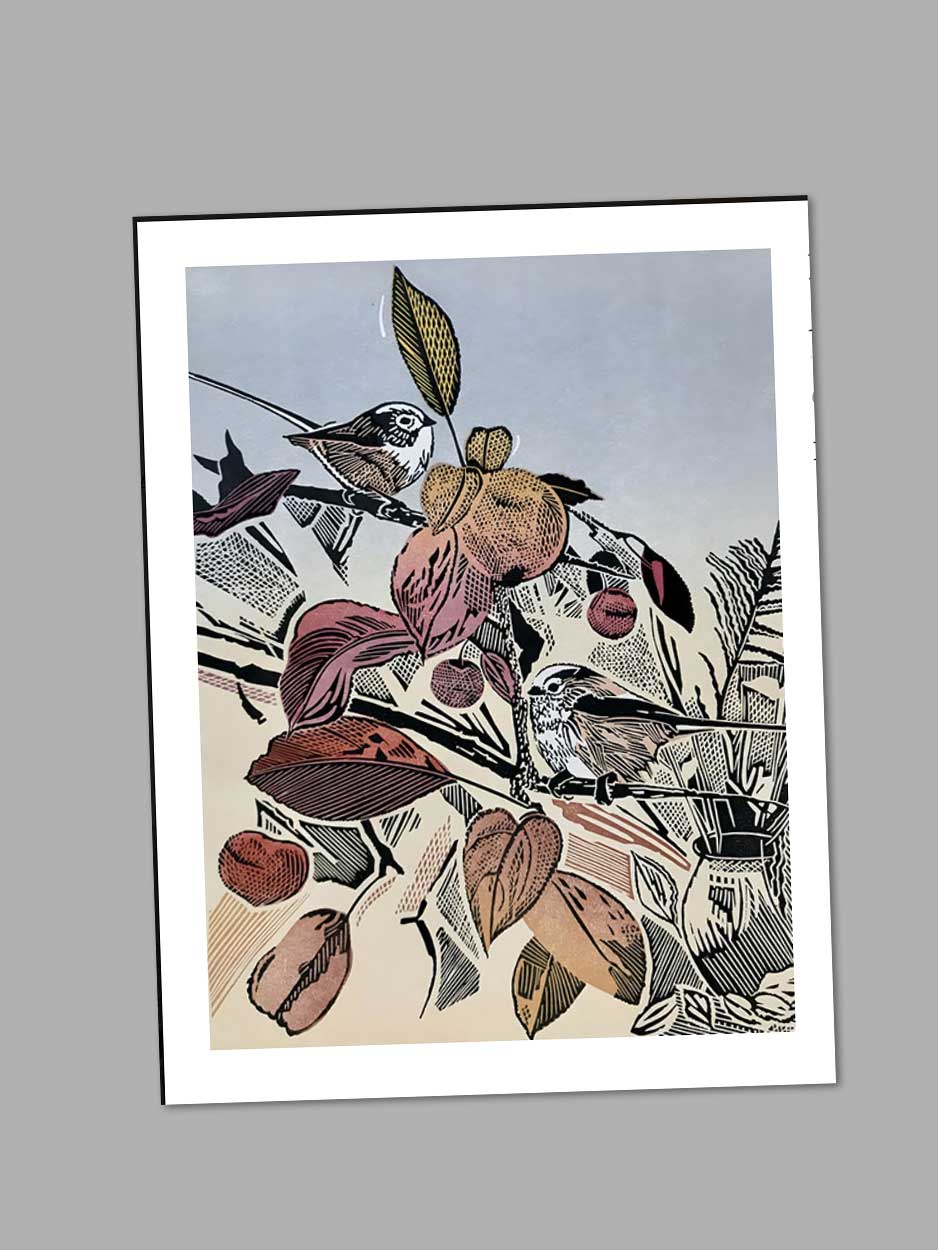 Autumn Garden - Blank Card card Orwell Press 
