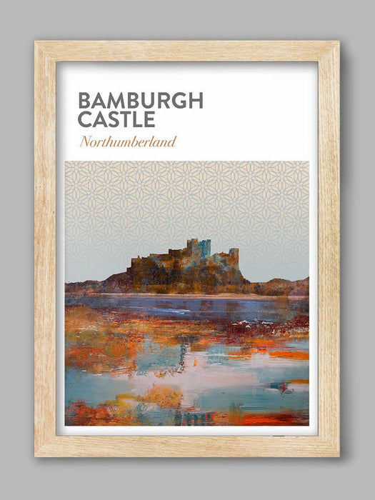 Bamburgh Castle Poster Print