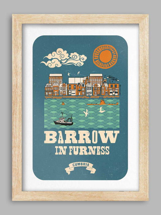 Barrovian - Barrow-in-Furness Poster print