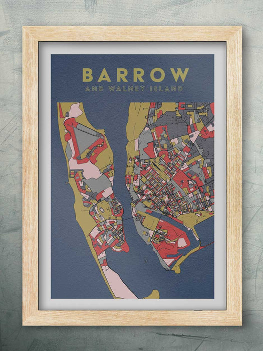 Barrow Street Map - Poster print