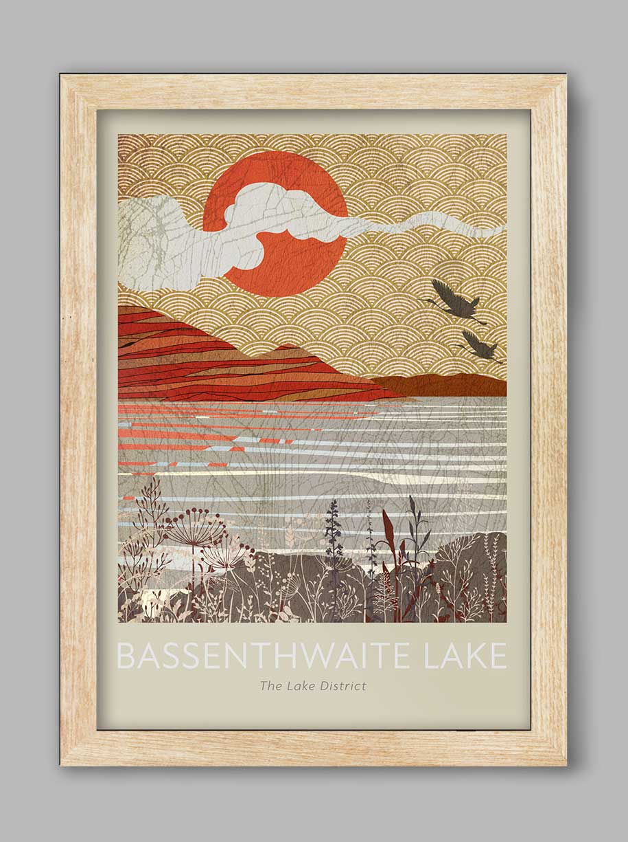 Bassenthwaite Lake - Lake District Poster Print