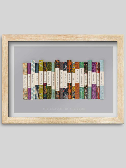 Beatles By The Book - Song Poster Print