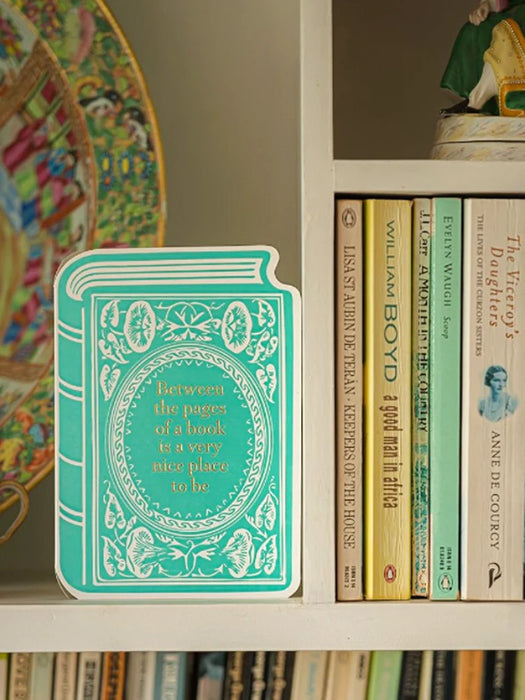 Between The Pages Of A Book - Cut Out Card