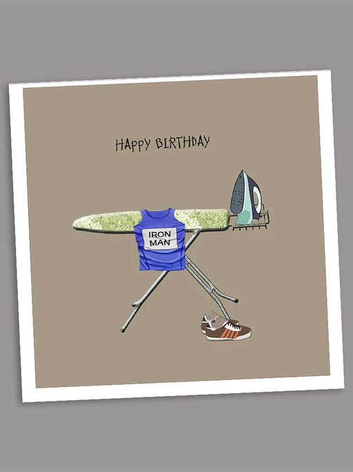 iron man birthday card