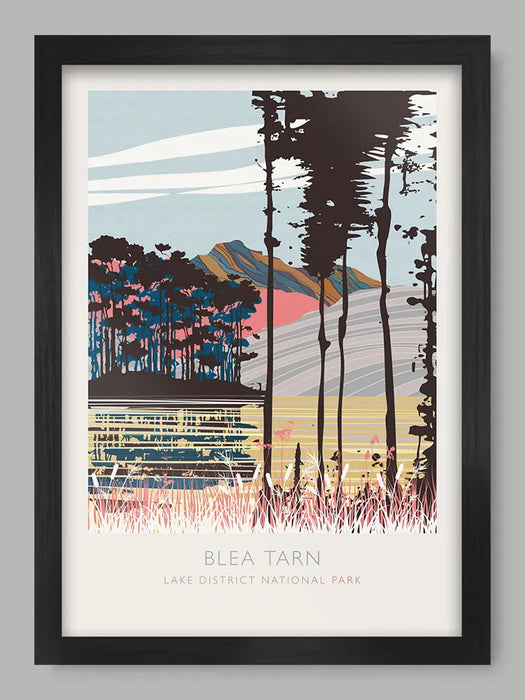 Blea Tarn Reflections  - Lake District Poster Print