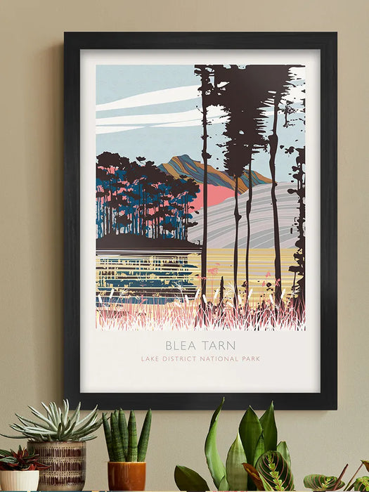 Blea Tarn Reflections  - Lake District Poster Print