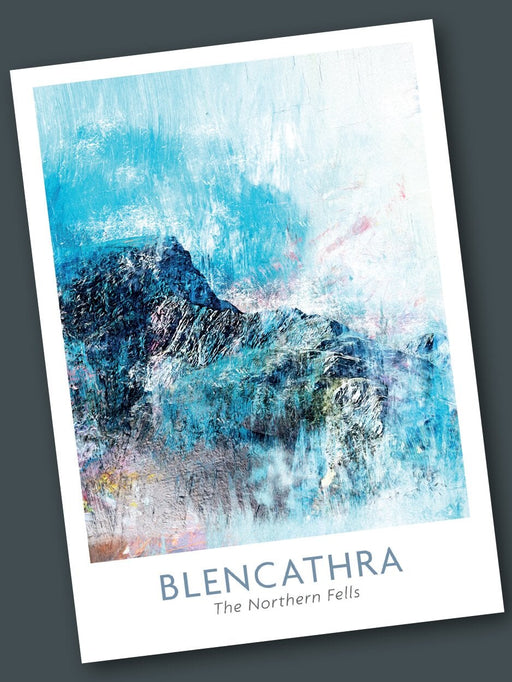 Blencathra Abstract - Blank Greeting Card card The Northern Line 