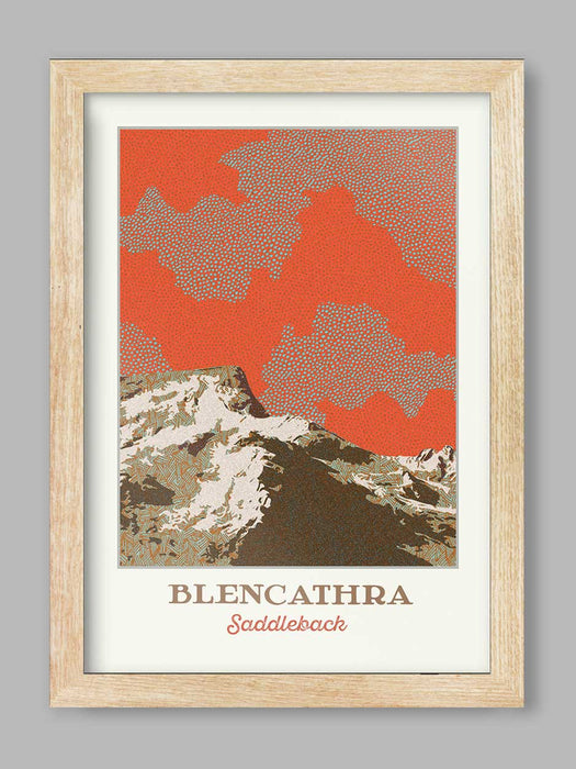 Blencathra Saddleback - Lake District Poster Print