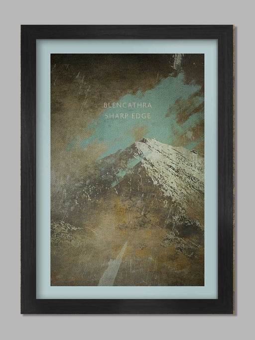 Blencathra Stormbreak - Lake District Poster print